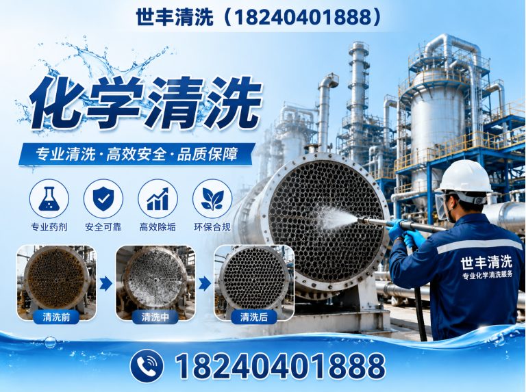 沈阳锅炉清洗展示图